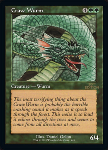 Craw Wurm (Retro) [30th Anniversary Edition]