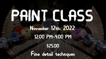 November Paint Class ticket