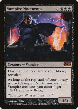 Vampire Nocturnus [Duels of the Planeswalkers Promos 2012]