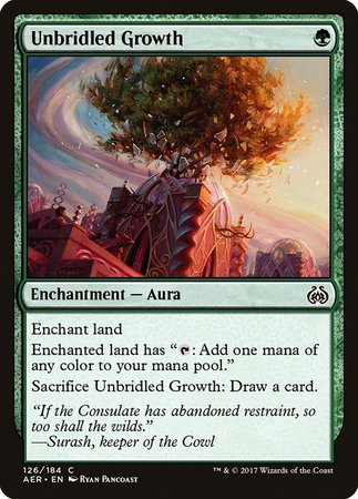 Unbridled Growth [Aether Revolt]