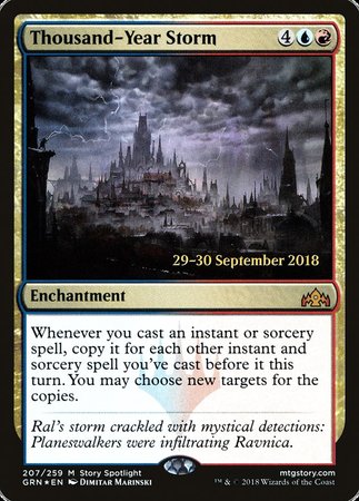 Thousand-Year Storm [Guilds of Ravnica Promos]