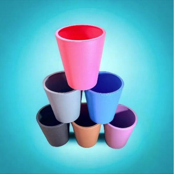 Flexible Dice Cup: Brown