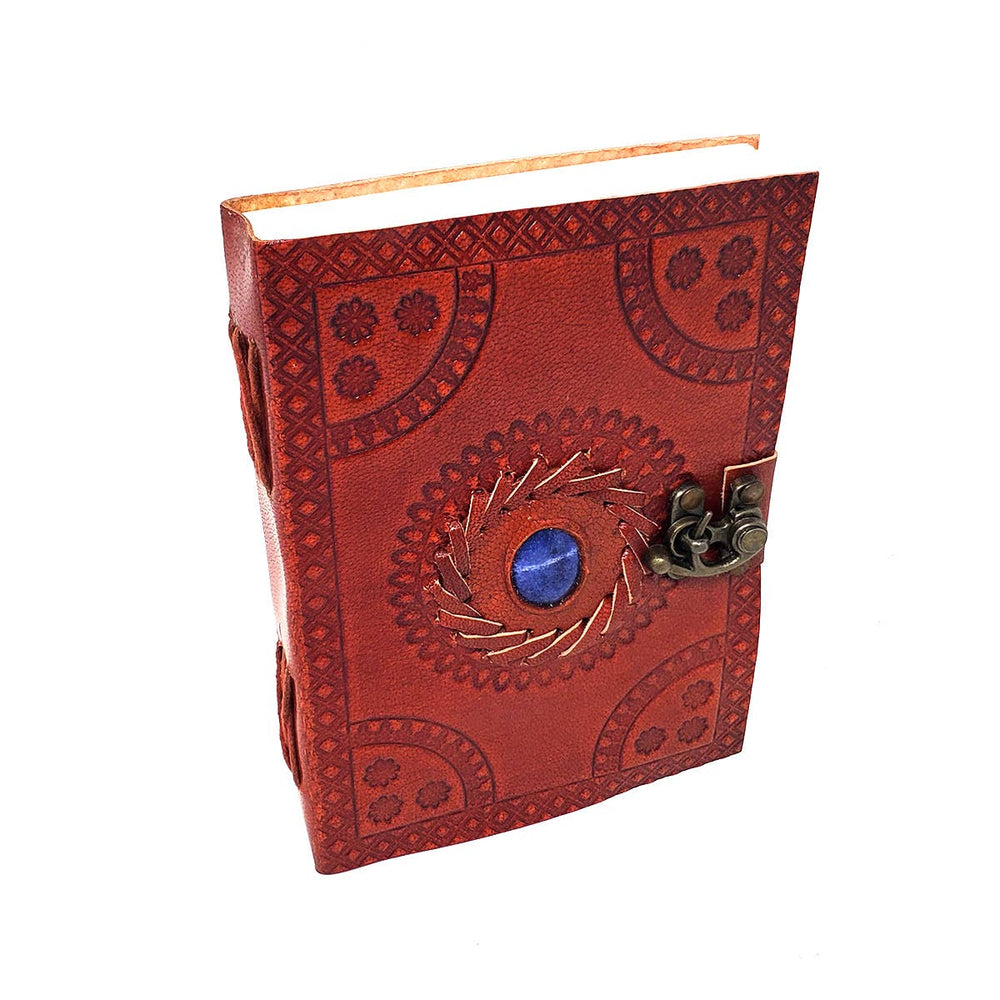 Handmade Leather Journal - God's Eye