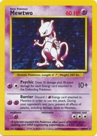 Mewtwo (10) [Base Set]