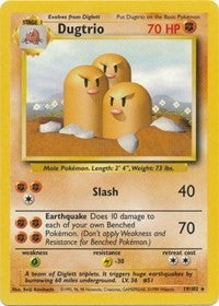 Dugtrio (19) [Base Set]