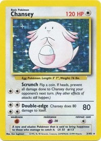 Chansey (3) [Base Set]