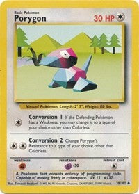 Porygon (39) [Base Set]