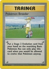 Pokemon Breeder (76) [Base Set]