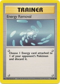 Energy Removal (92) [Base Set]