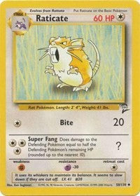 Raticate (58) [Base Set 2]