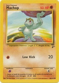 Machop (78) [Base Set 2]