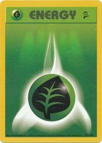Grass Energy (127) [Base Set 2]