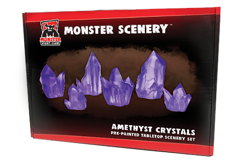Monster Scenery: Amethys Crystals
