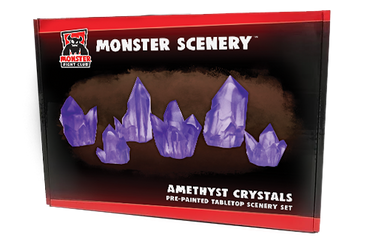 Monster Scenery: Amethys Crystals