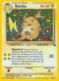 Raichu (14) (14) [Fossil]