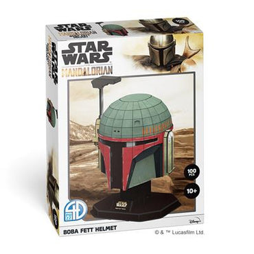 Star Wars: Boba Fett Helmet Style #1 Paper Model Kit-Medium