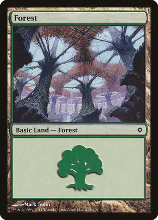 Forest (175) [New Phyrexia]