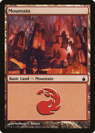 Mountain (301) [Ravnica: City of Guilds]