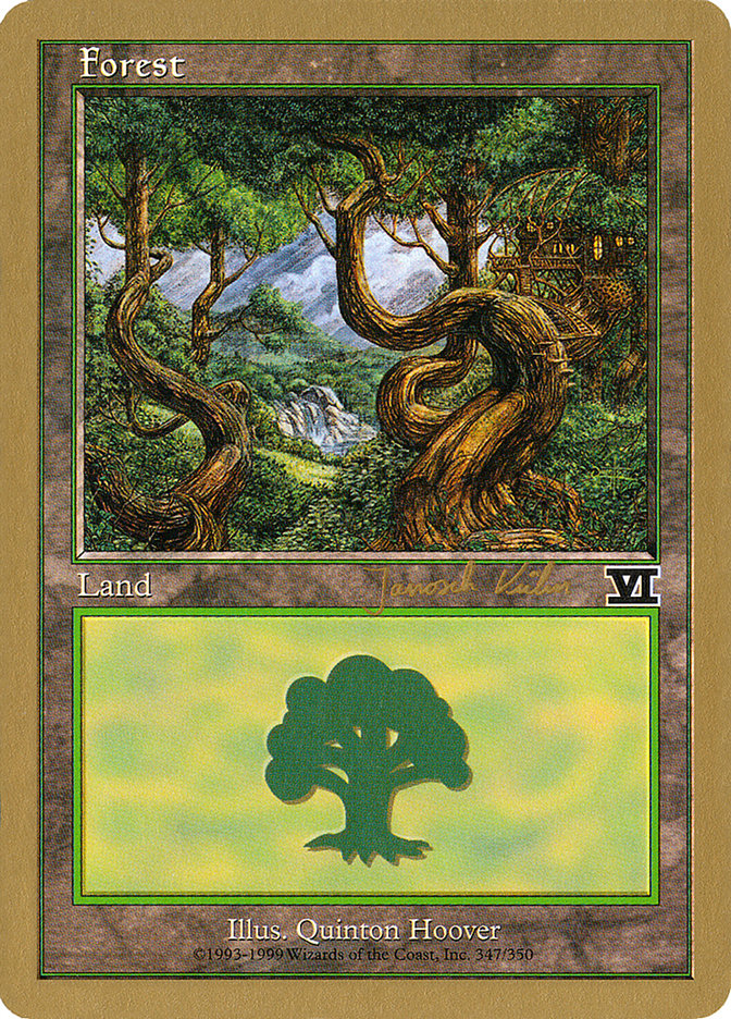 Forest (jk347) (Janosch Kuhn) [World Championship Decks 2000]