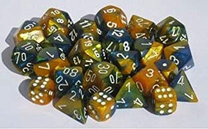 CHESSEX: D6 Gemini™ DICE SETS - 16mm