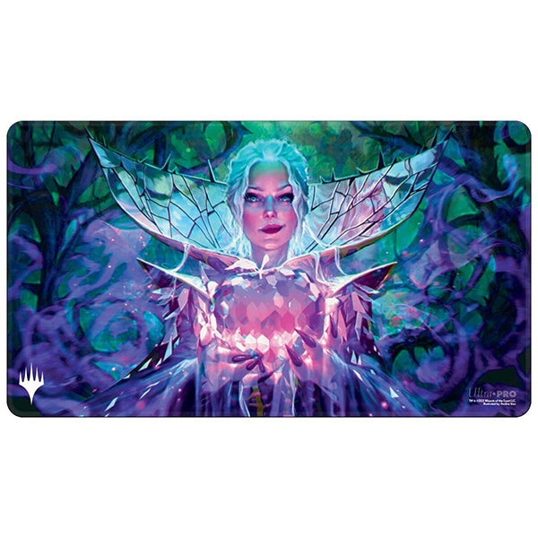 Playmat: MTG Holofoil- Wilds of Eldraine- Crystal Apple AR Enhanced