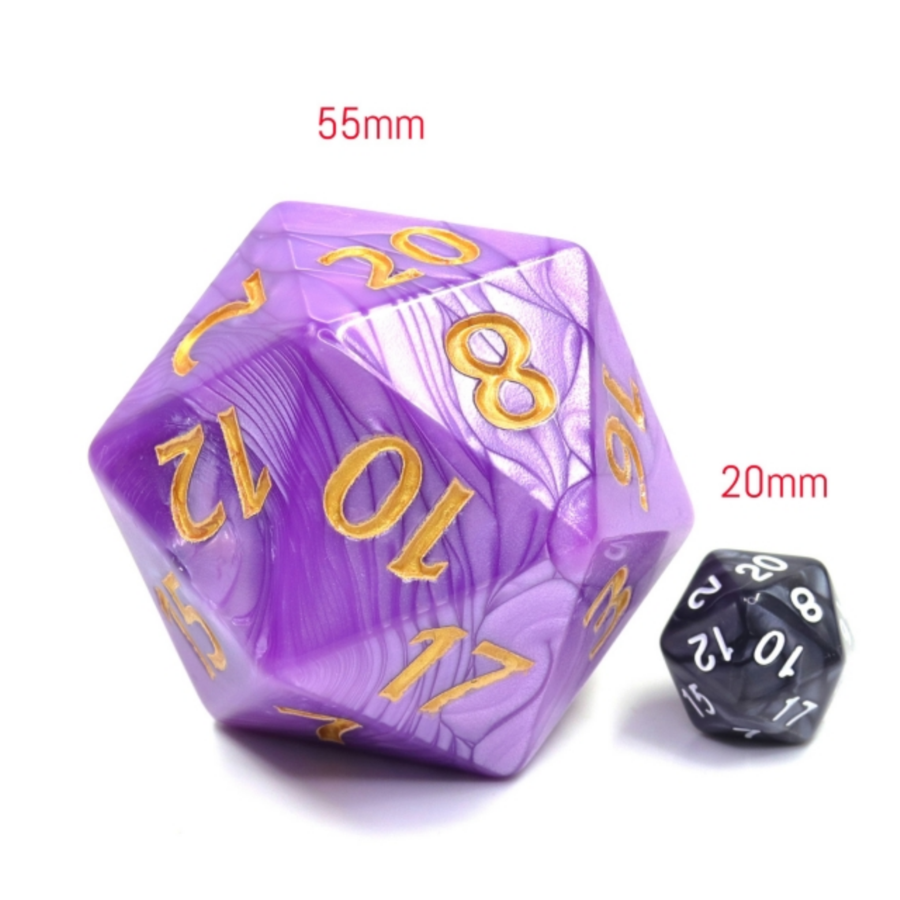 55MM TITAN D20 - PURPLE PEARL