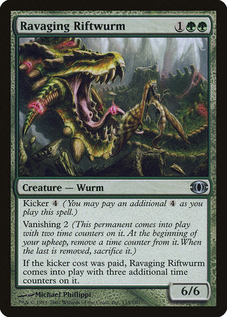 Ravaging Riftwurm [Future Sight]