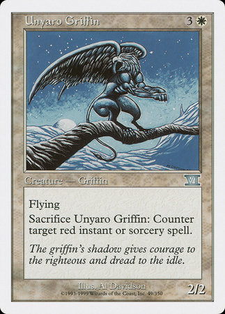 Unyaro Griffin [Classic Sixth Edition]