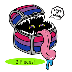 Enamel Mimic 2-Piece Pride Pins