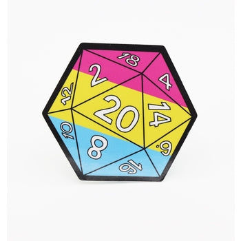 d20 Pride Stickers