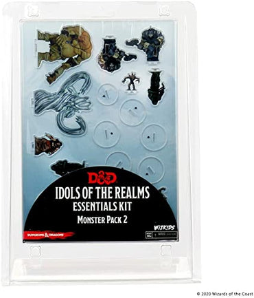 Dungeons & Dragons Idols of the Realms: Essentials 2D Miniatures - Monster Pack 2
