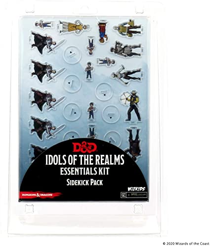 Dungeons & Dragons Idols of the Realms: Essentials 2D Miniatures - Sidekick Pack