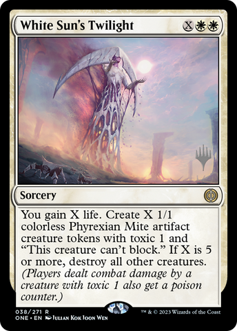 White Sun's Twilight (Promo Pack) [Phyrexia: All Will Be One Promos]