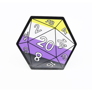 d20 Pride Stickers