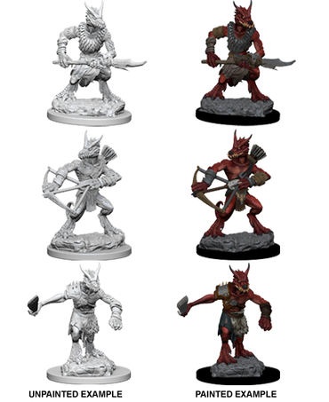 Unpainted Minis: W01: D&D: Kobolds