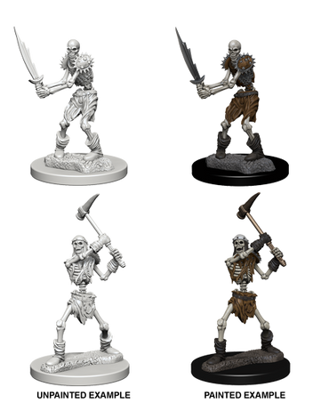 Unpainted Minis: W01: D&D: Skeletons
