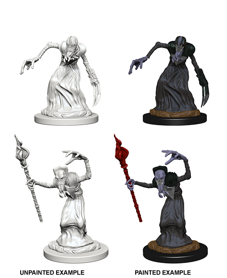 Unpainted Minis: W01: D&D: Mindflayers