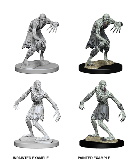 Unpainted Minis: W01: D&D: Ghouls