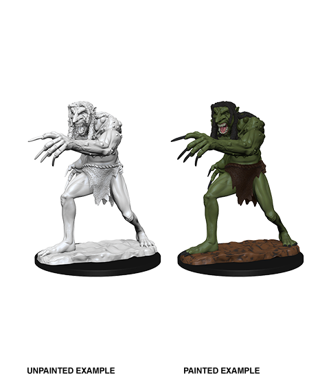 Unpainted Minis: W01: D&D: Troll
