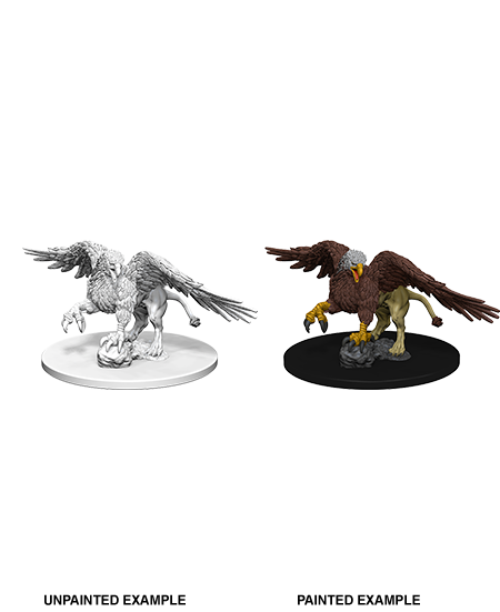 Unpainted Minis: W01: D&D: Griffon