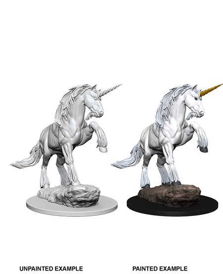 Unpainted Minis: W01: PF: Minis: Unicorn
