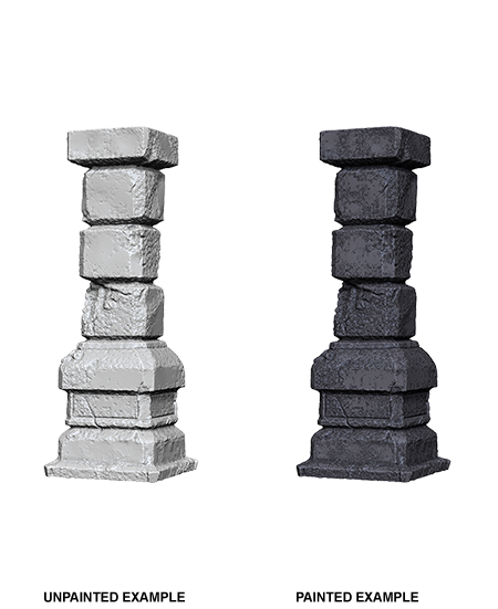 Unpainted Minis: W03: WZK: Pillars