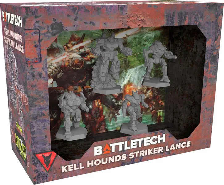 BattleTech: Kell Hounds Striker Lance Miniatures Pack