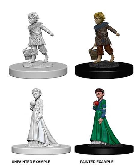 Unpainted Minis: W04: PF: Children