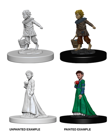 Unpainted Minis: W04: PF: Children