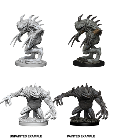 Unpainted Minis: W05: D&D: Gray Slaad & Death Slaad