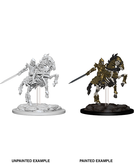 Unpainted Minis: W05: PF: Skeleton Knight on Horse