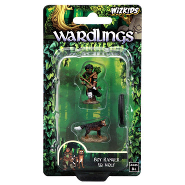 Painted Minis: Wardlings: W01: Boy Ranger & Wolf
