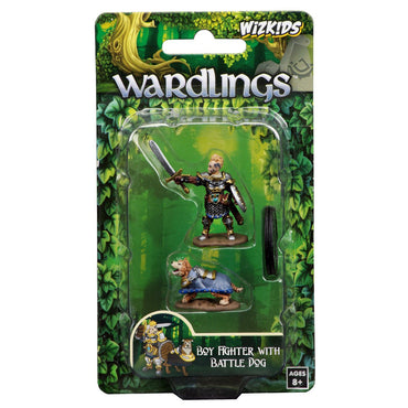 Painted Minis: Wardlings: W02: Boy Fighter & Battle Dog