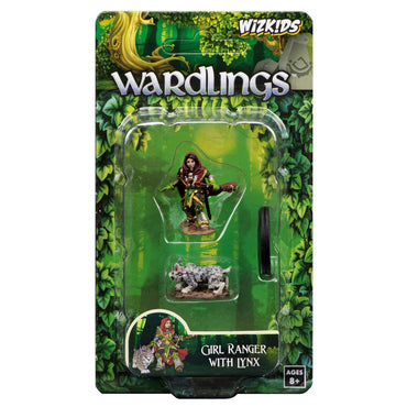 Painted Minis: Wardlings: W02: Girl Ranger & Lynx